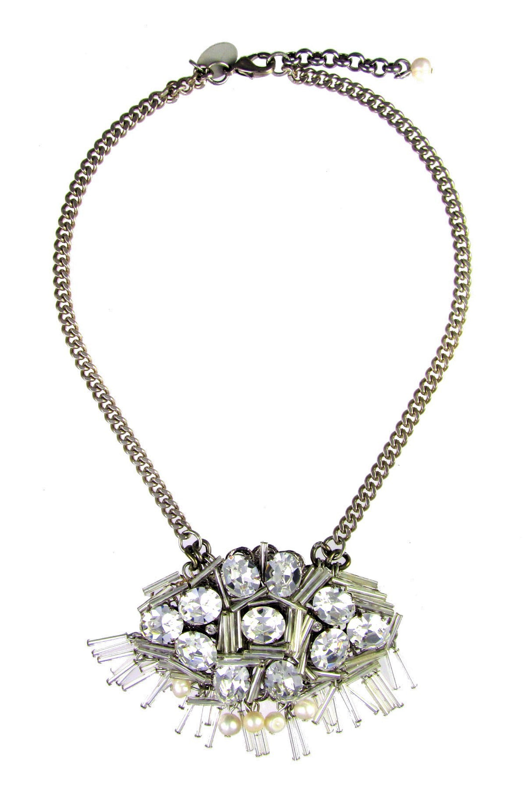 Cora Swarovski Crystals and Pearls necklace