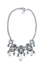 Load image into Gallery viewer, Cannes Swarovski Crystal and Pearl necklace
