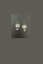 Load image into Gallery viewer, Lisa pearl and Swarovski crystals earrings
