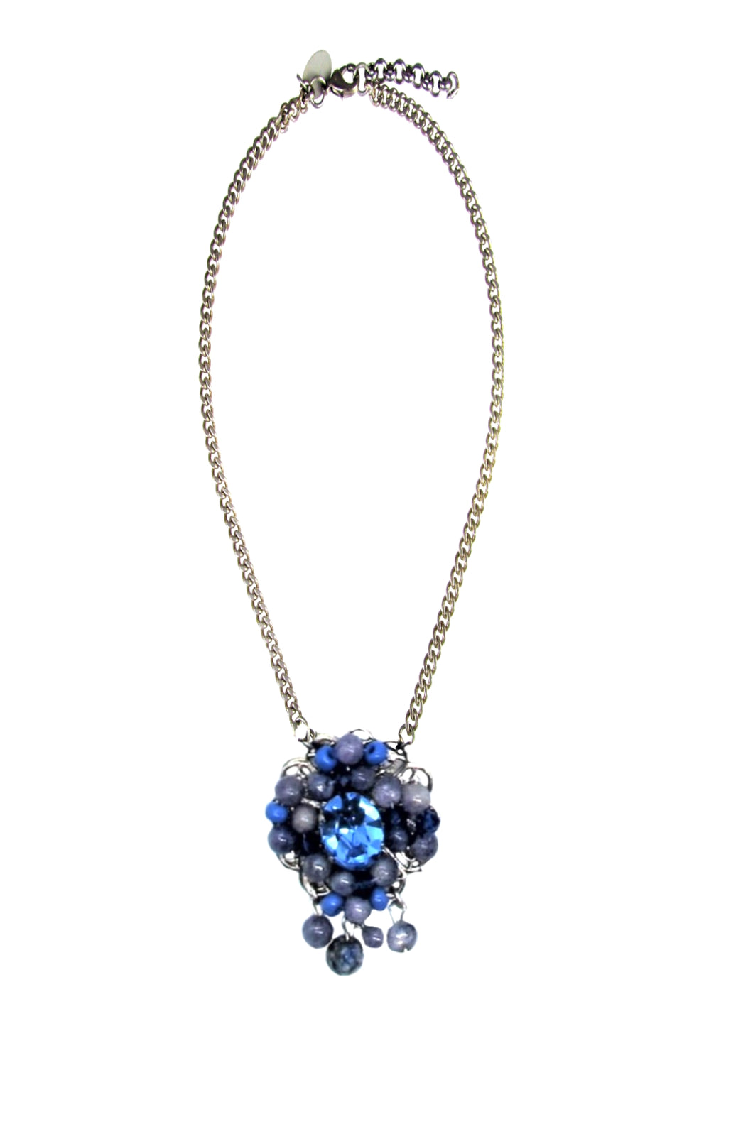 Paloma blue necklace