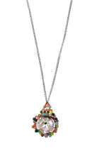 Load image into Gallery viewer, Angela Long Semiprecious and  Crystal Necklace
