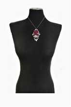 Load image into Gallery viewer, Alexandra Pearls and Swarovski Crystals necklace
