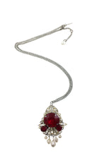 Load image into Gallery viewer, Alexandra Pearls and Swarovski Crystals necklace
