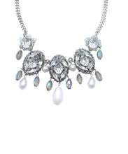 Load image into Gallery viewer, Cannes Swarovski Crystal and Pearl necklace
