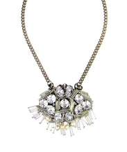Load image into Gallery viewer, Cora Swarovski Crystals and Pearls necklace
