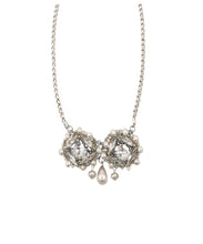 Load image into Gallery viewer, Carla Swarovski Crystals and Pearls Necklace

