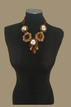 Load image into Gallery viewer, SALE - Elizabeth Agate and Swarovski Crystal Necklace
