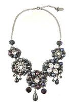 Load image into Gallery viewer, Baroque Freshwater pearls and Swarovski Crystals Necklace
