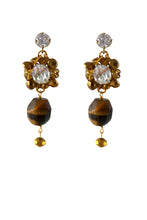Load image into Gallery viewer, SALE - Aurora Semiprecious and Crystal Earrings
