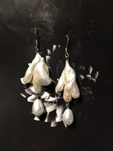 Load image into Gallery viewer, SALE - Pearl Capri Earrings - Chicken toe shape
